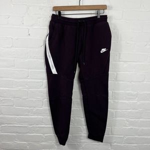 Nike Women's Sportswear Tech Fleece Joggers Pant Stretch Purple Size M